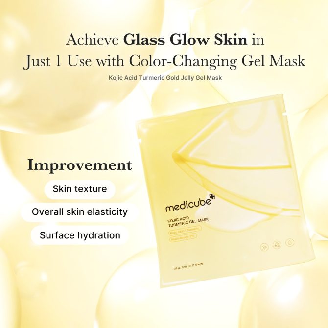 Kojic Acid Turmeric Gold Jelly Gel Mask - Image 6